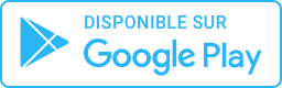 Logo de téléchargement sur Google Play